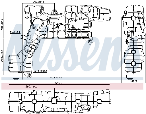 Nissens Expansievat 996071