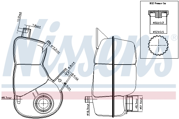 Nissens Expansievat 996174