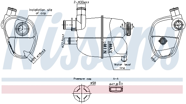 Nissens Expansievat 996302