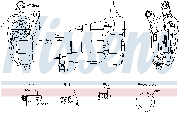 Nissens Expansievat 996315