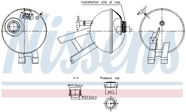 Nissens Expansievat 996348