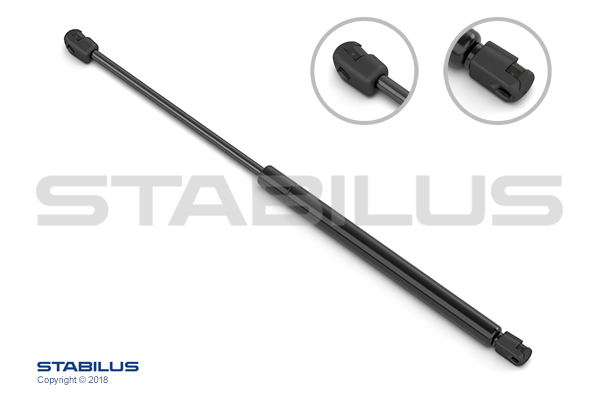 Stabilus Gasdemper, Achterruit 762416