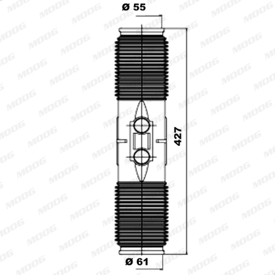 Moog Stuurhuishoes K150065