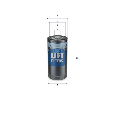 UFI Filter/oliezeef automaatbak 23.106.00