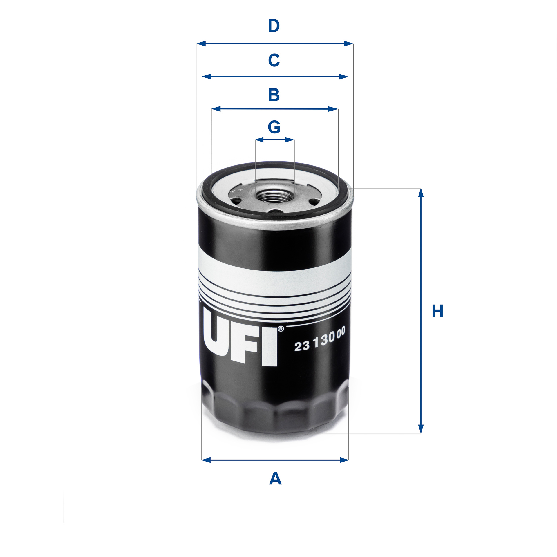 UFI Oliefilter 23.130.00