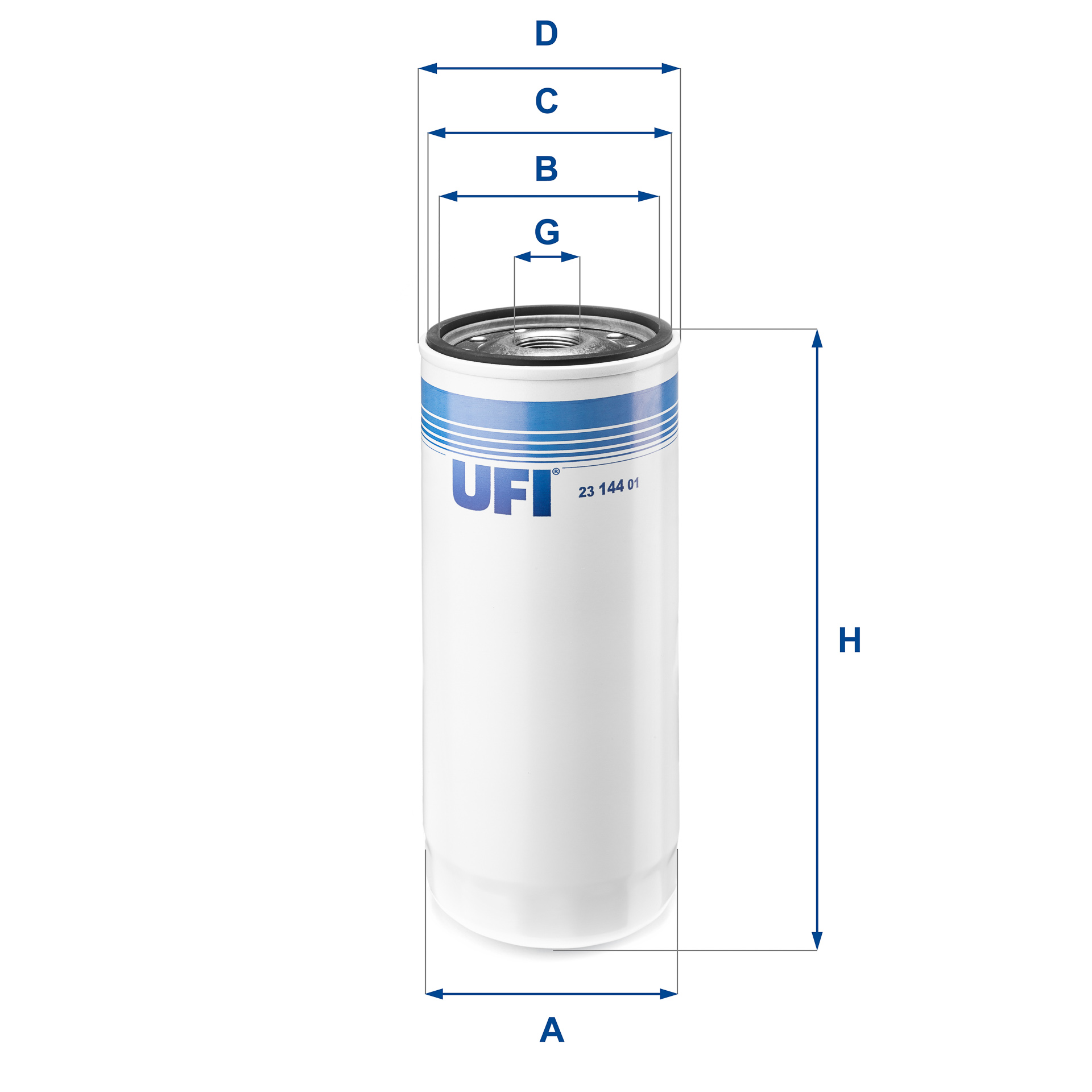 UFI Oliefilter 23.144.01