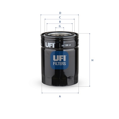 UFI Filter/oliezeef automaatbak 23.180.00