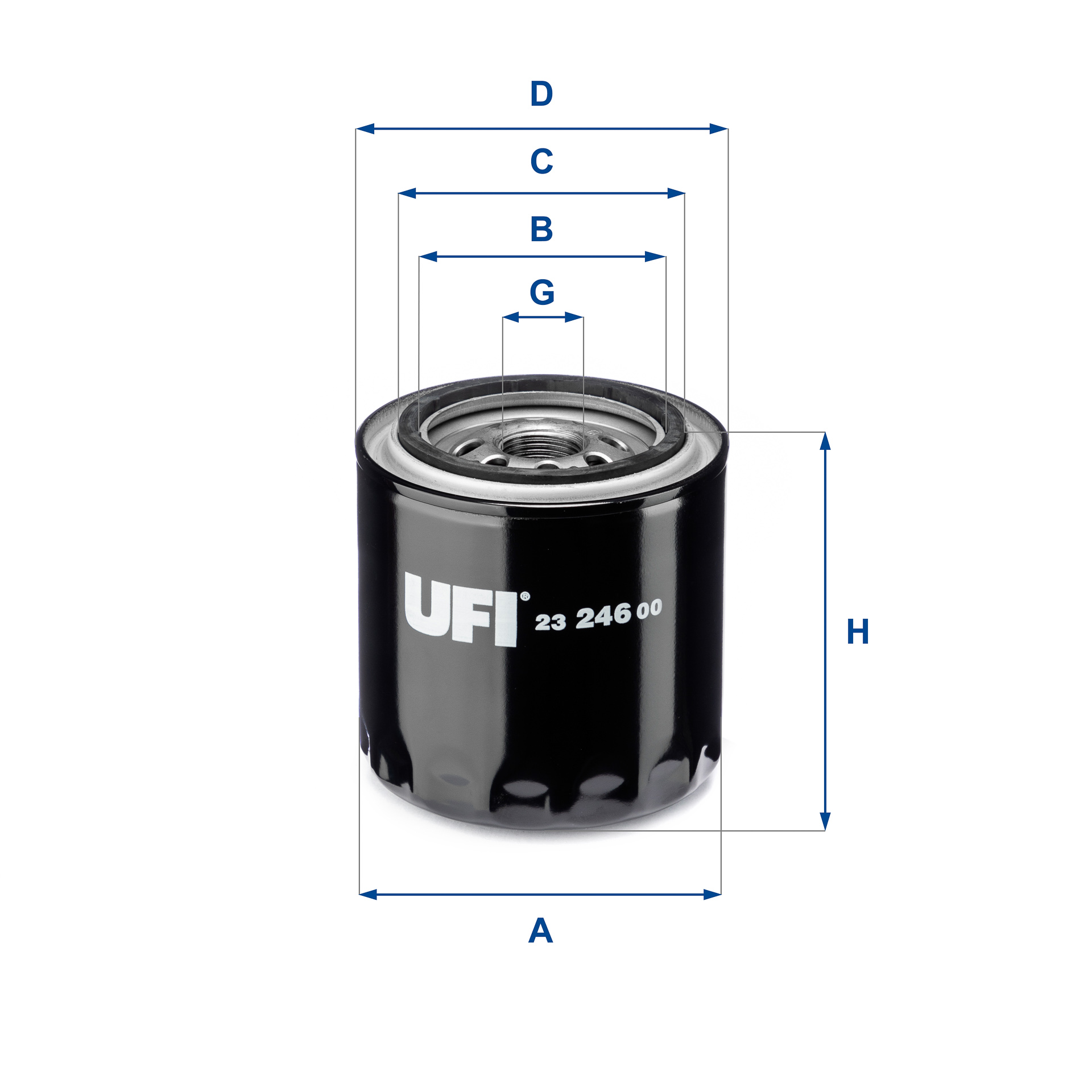 UFI Oliefilter 23.246.00