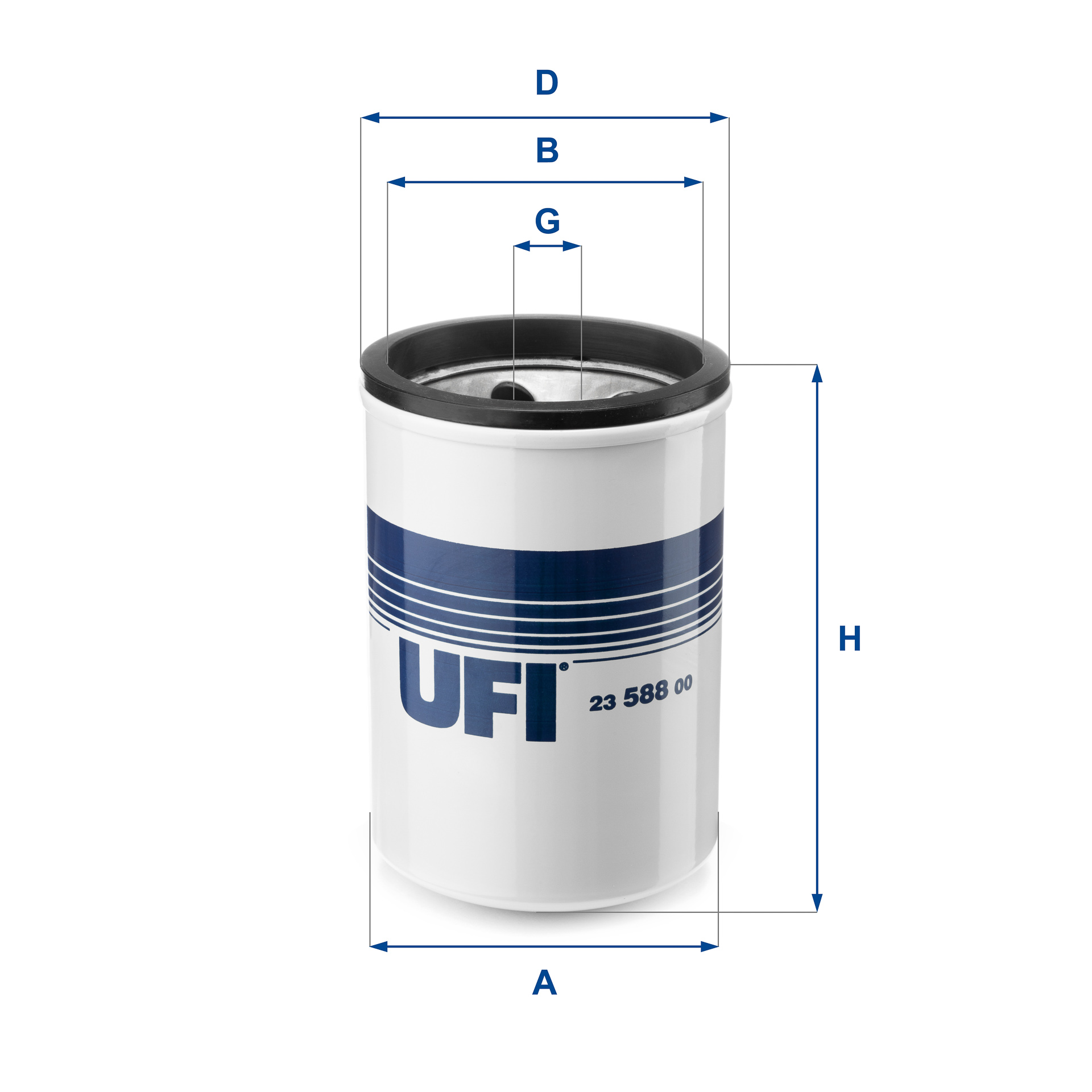 UFI Oliefilter 23.588.00