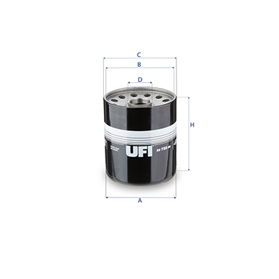 UFI Filter/oliezeef automaatbak 23.723.00