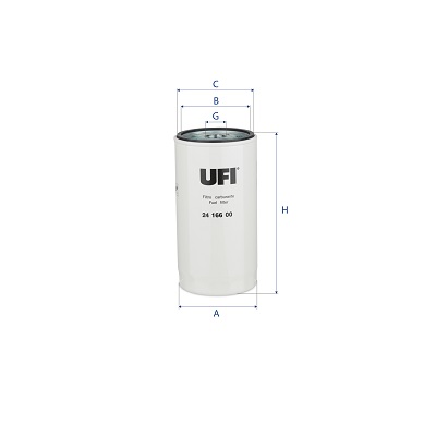 UFI Brandstoffilter 24.166.00