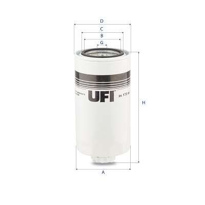 UFI Brandstoffilter 24.172.00