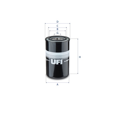 UFI Brandstoffilter 24.266.00