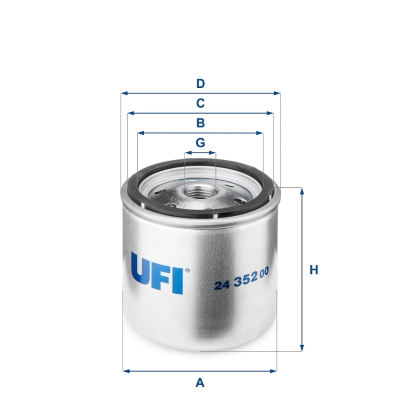 UFI Brandstoffilter 24.352.00