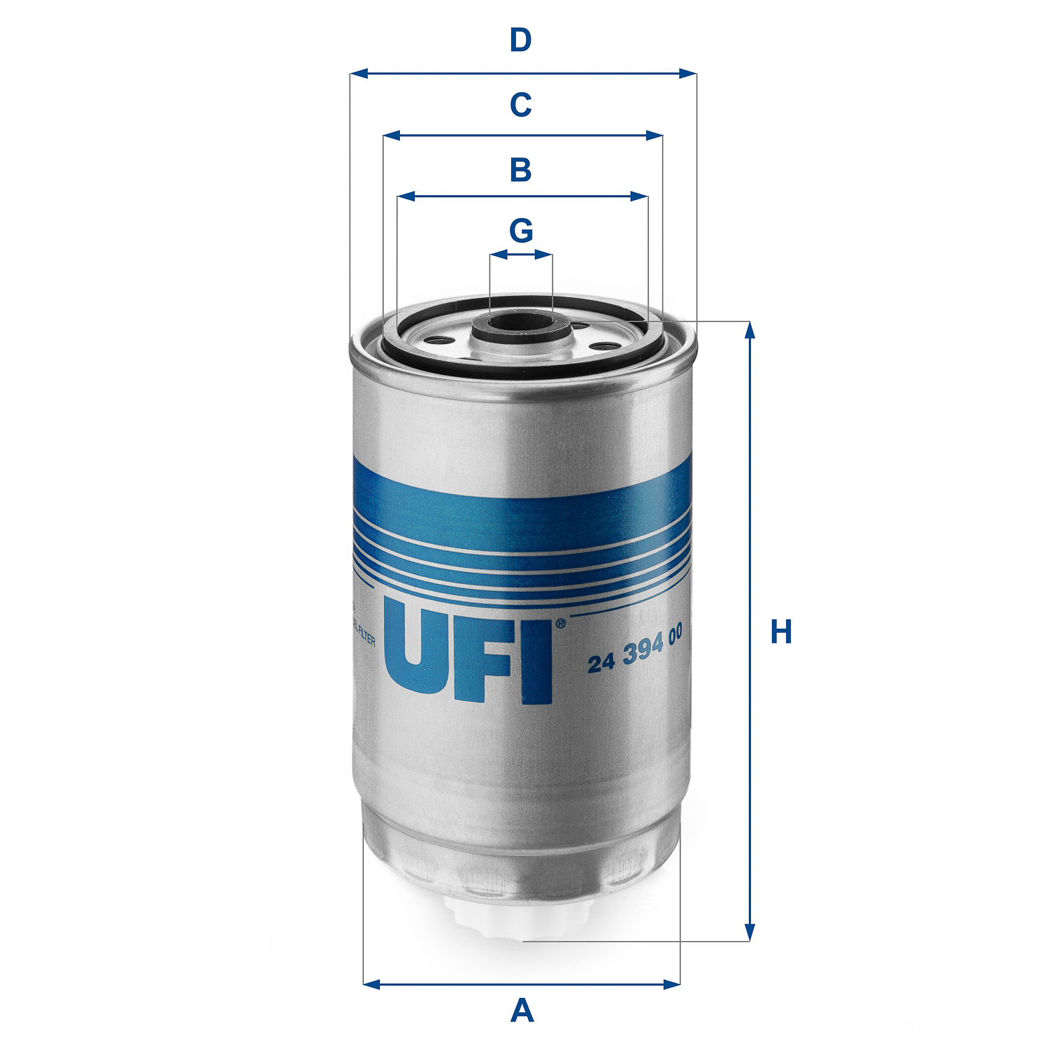 UFI Brandstoffilter 24.394.00