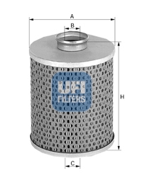 UFI Hydrauliekfilter 25.535.00