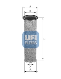 UFI Luchtfilter 27.180.00