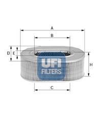 UFI Luchtfilter 27.427.00