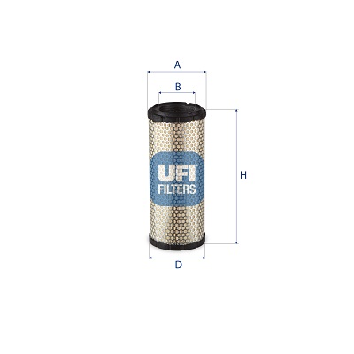 UFI Luchtfilter 27.A02.00