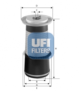 UFI Luchtfilter 27.A60.00