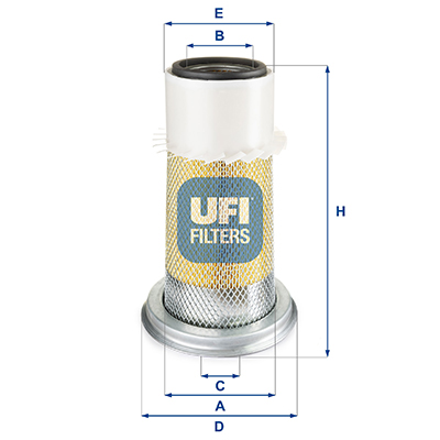 UFI Luchtfilter 27.D24.00