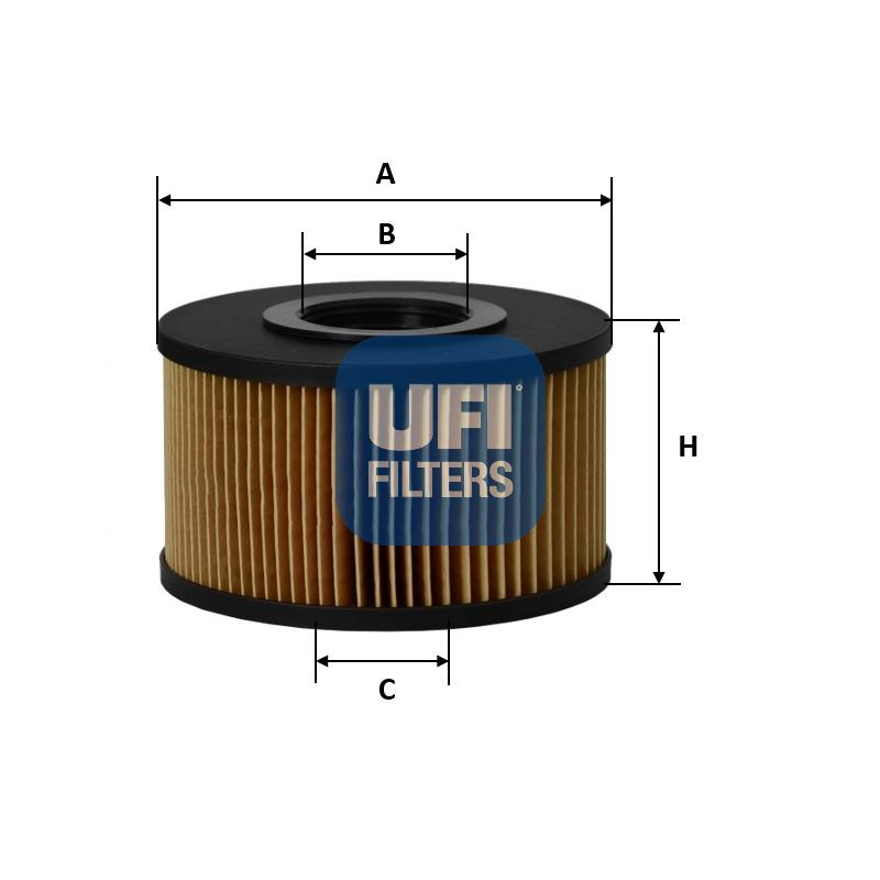 UFI Luchtfilter 27.D57.00