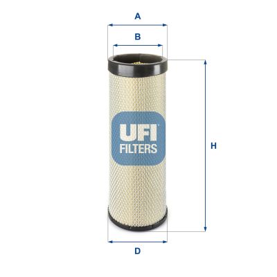 UFI Luchtfilter 27.D62.00