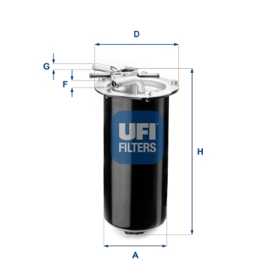 UFI Brandstoffilter 55.411.01