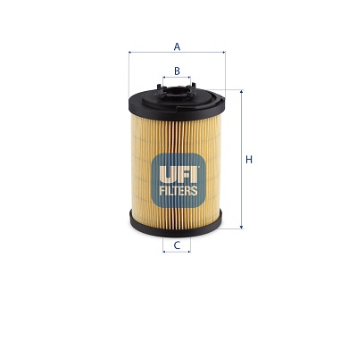 UFI Hydrauliekfilter 83.075.00