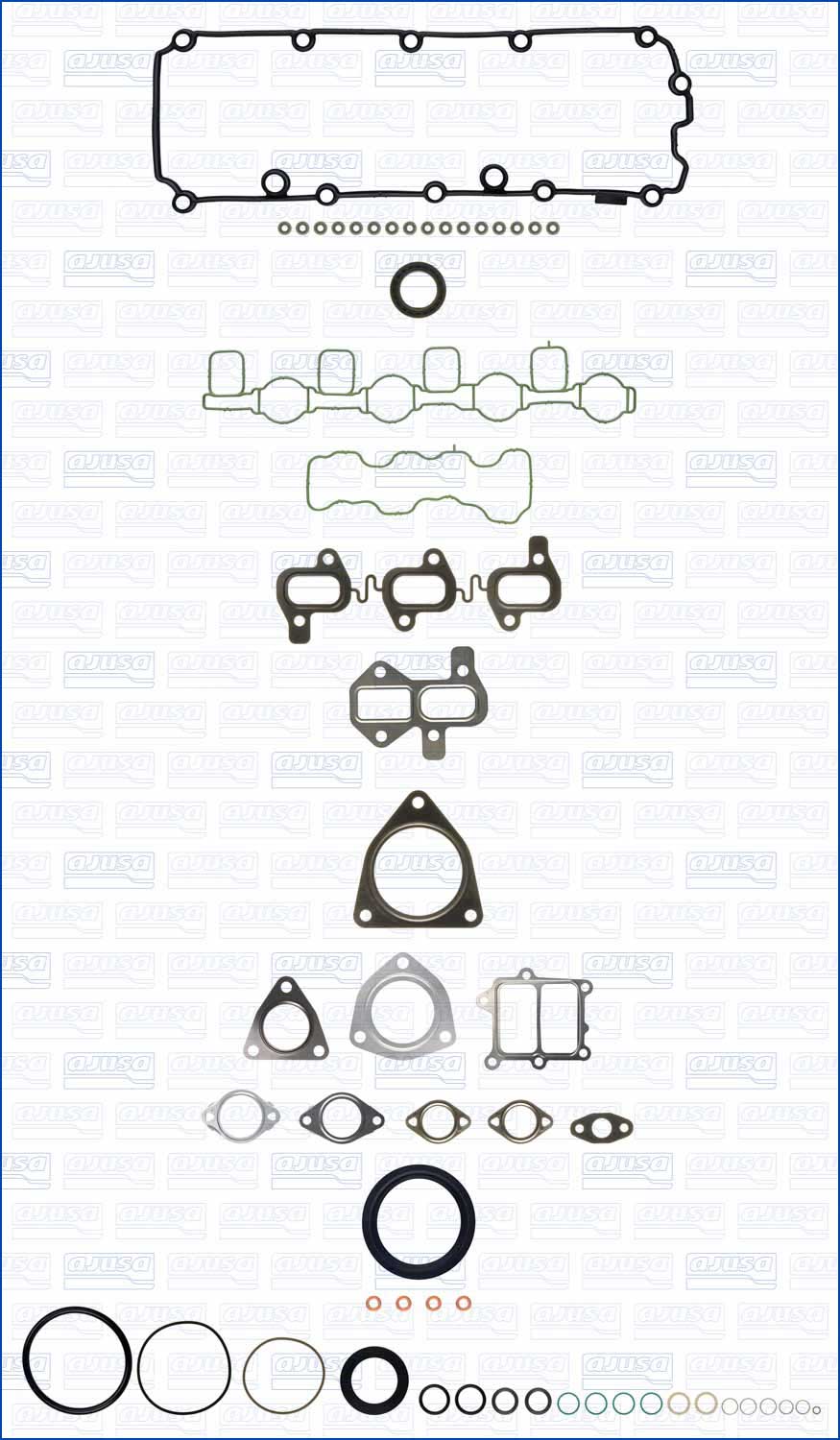 Ajusa Cilinderkop pakking set/kopset 53042000