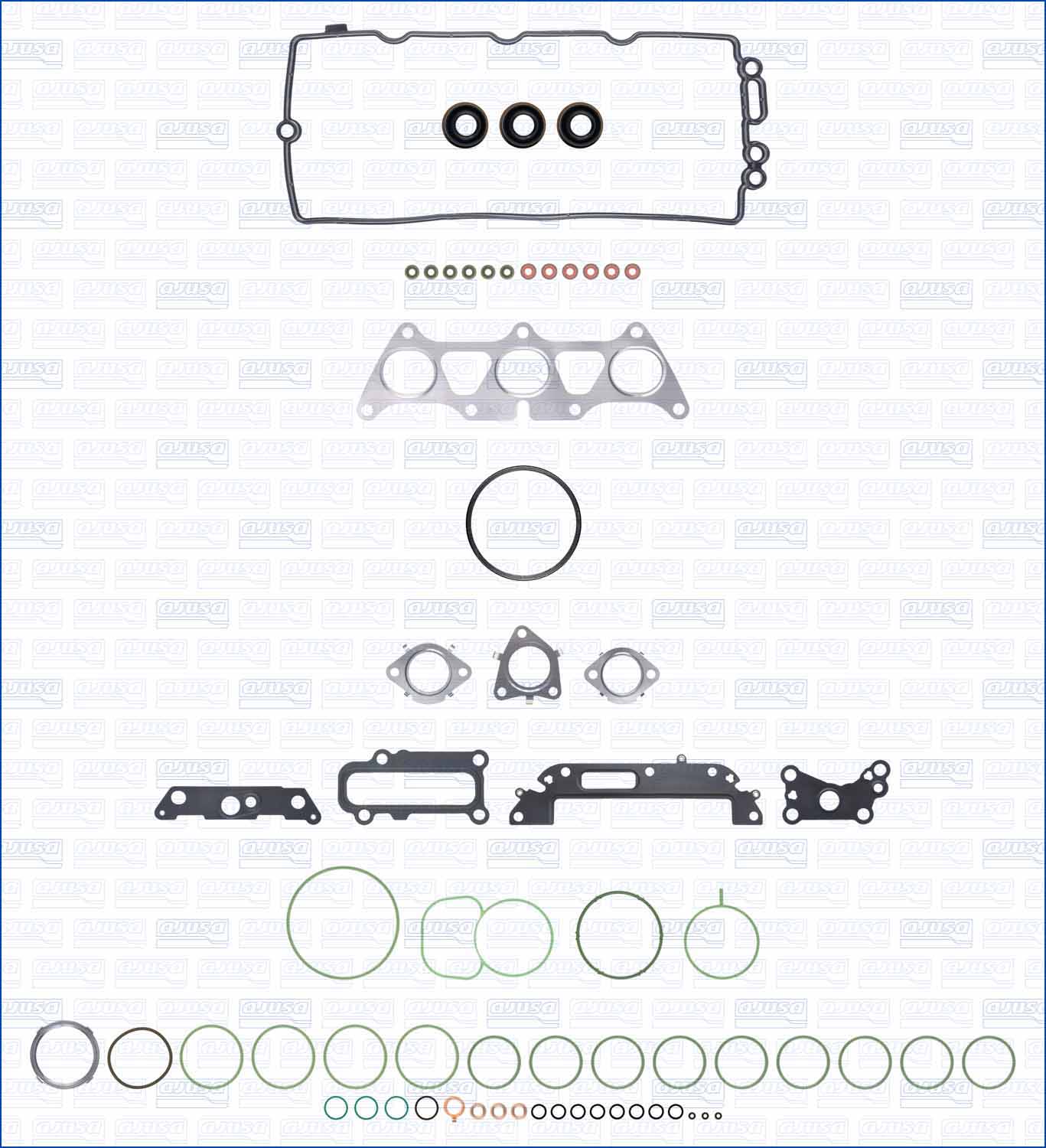 Ajusa Cilinderkop pakking set/kopset 53090500