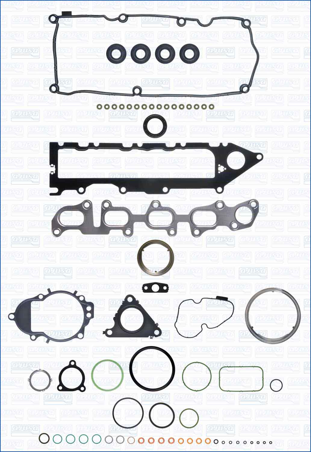 Ajusa Cilinderkop pakking set/kopset 53094400