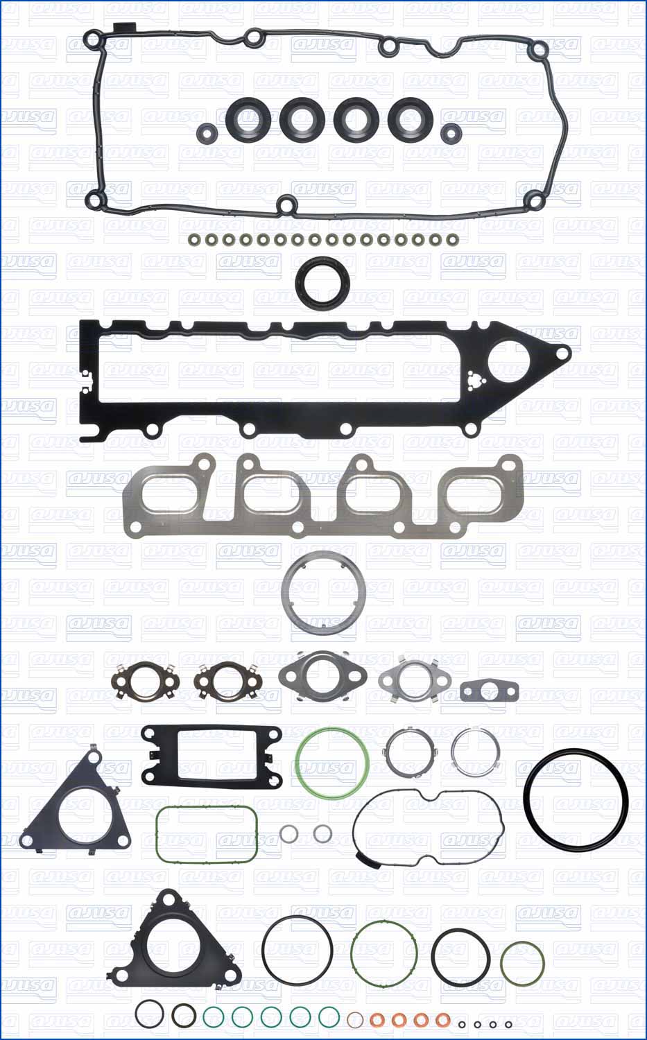 Ajusa Cilinderkop pakking set/kopset 53095200