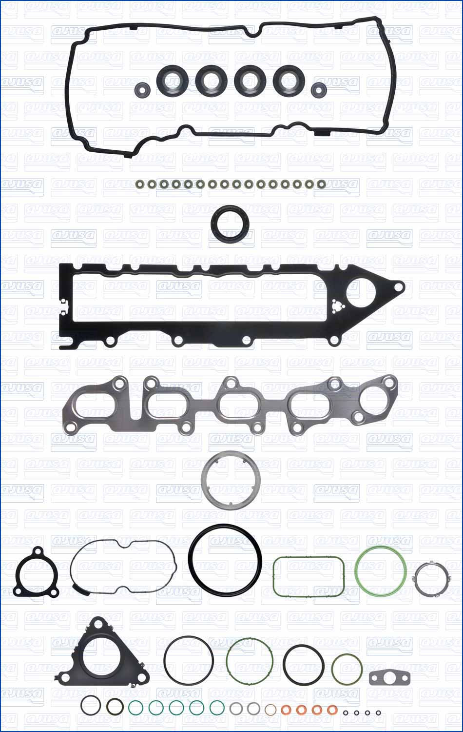 Ajusa Cilinderkop pakking set/kopset 53095400