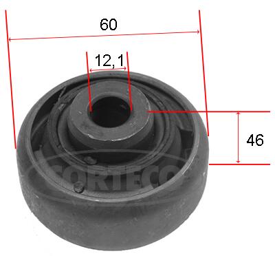 Corteco Draagarm-/ reactiearm lager 21652917