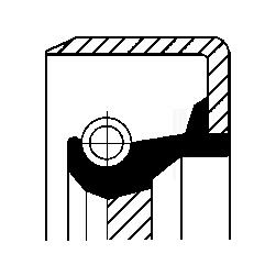 Corteco Schakelstang keerring 12011307B