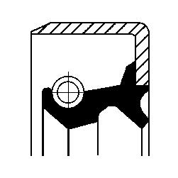 Corteco Afdichtring 19035906B