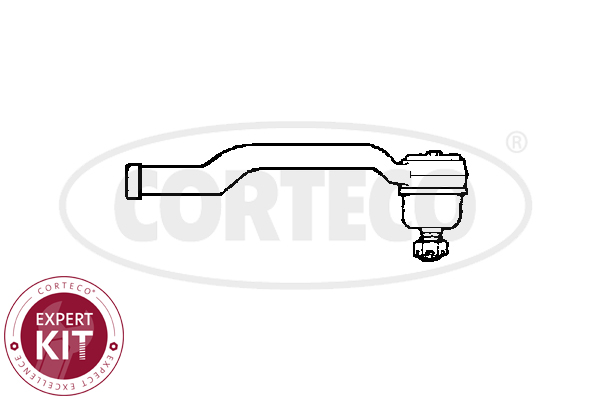 Corteco Spoorstangeind / Stuurkogel 49401490
