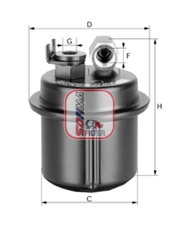 Sofima Brandstoffilter S 1535 B