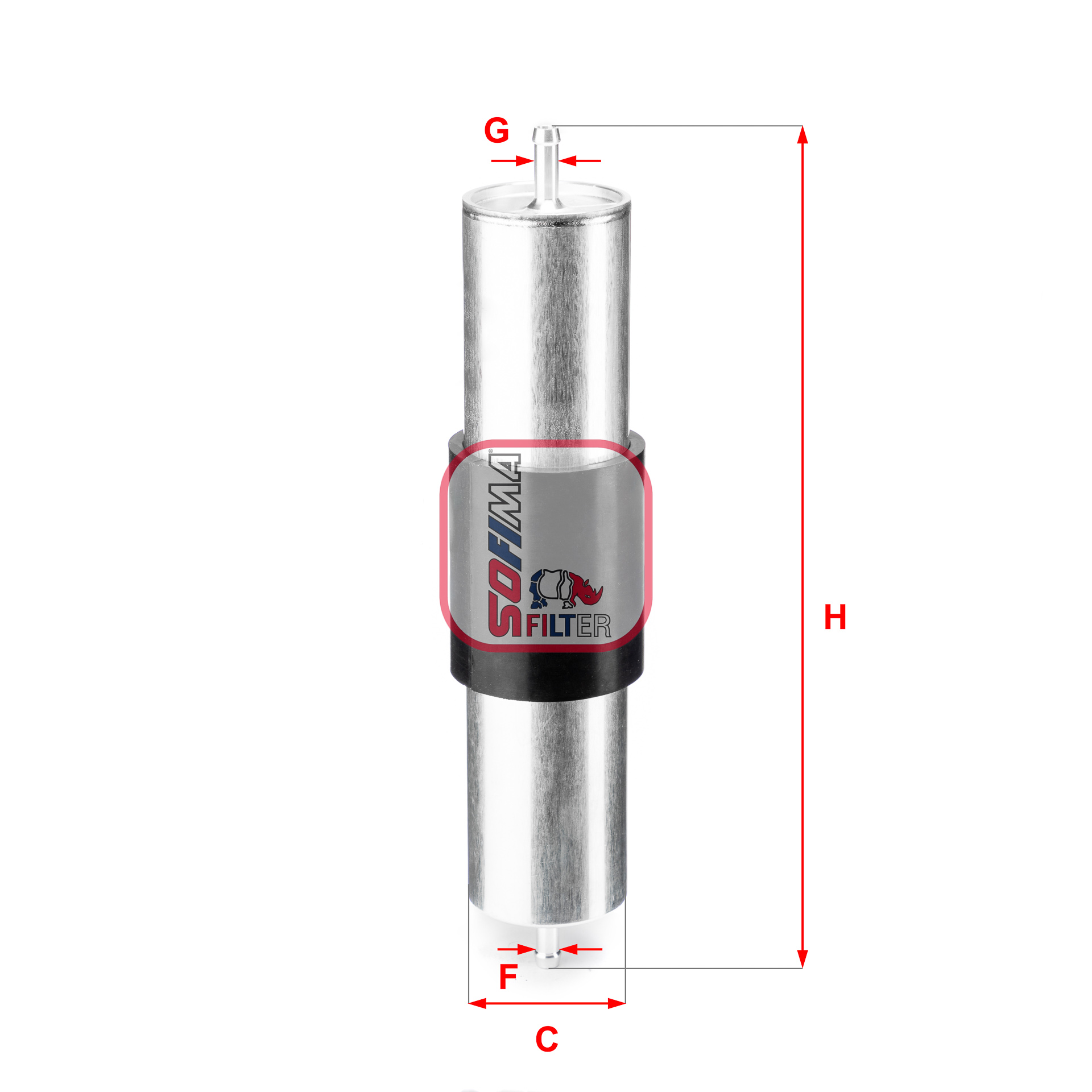 Sofima Brandstoffilter S 1569 B