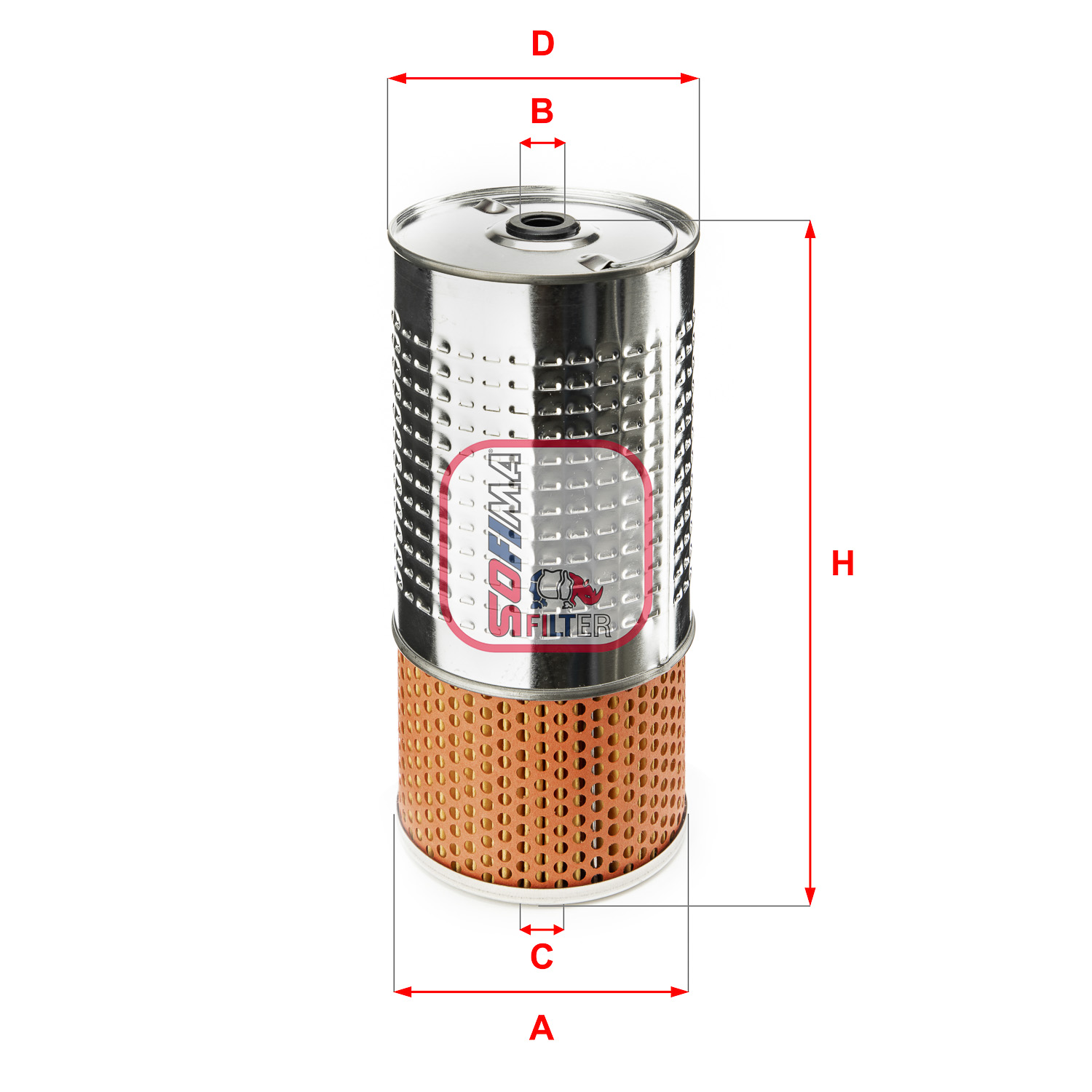 Sofima Oliefilter S 2510 O