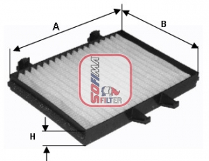 Sofima Interieurfilter S 3128 C