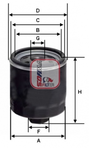 Sofima Filter/oliezeef automaatbak S 3592 R