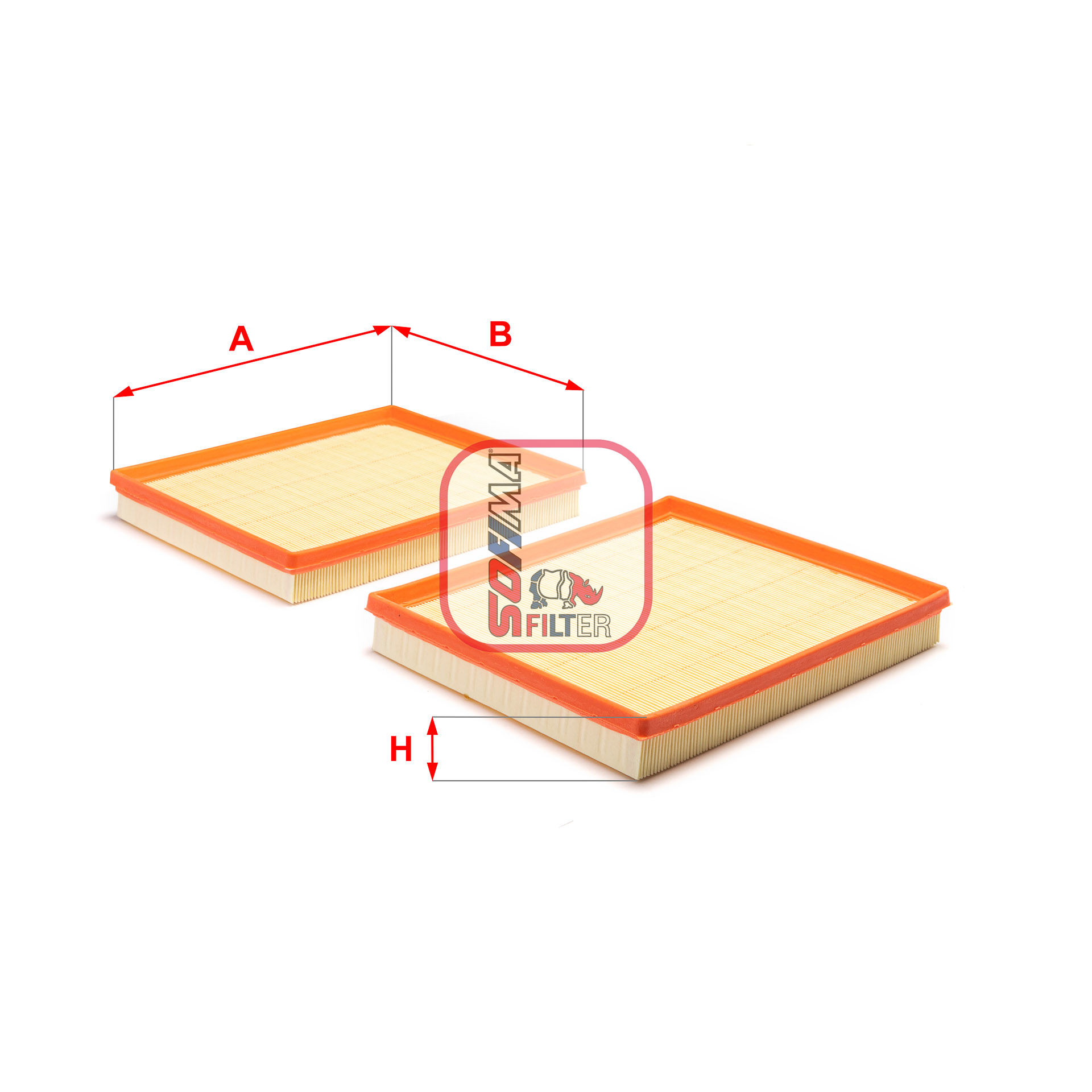 Sofima Luchtfilter S 3B25 A