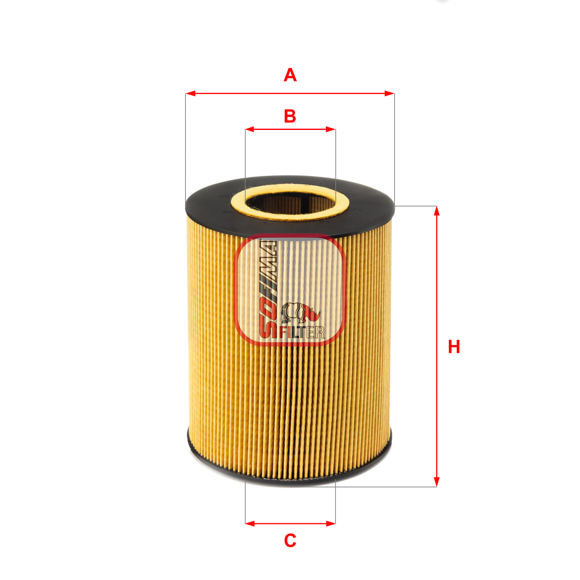 Sofima Oliefilter S 5016 PE