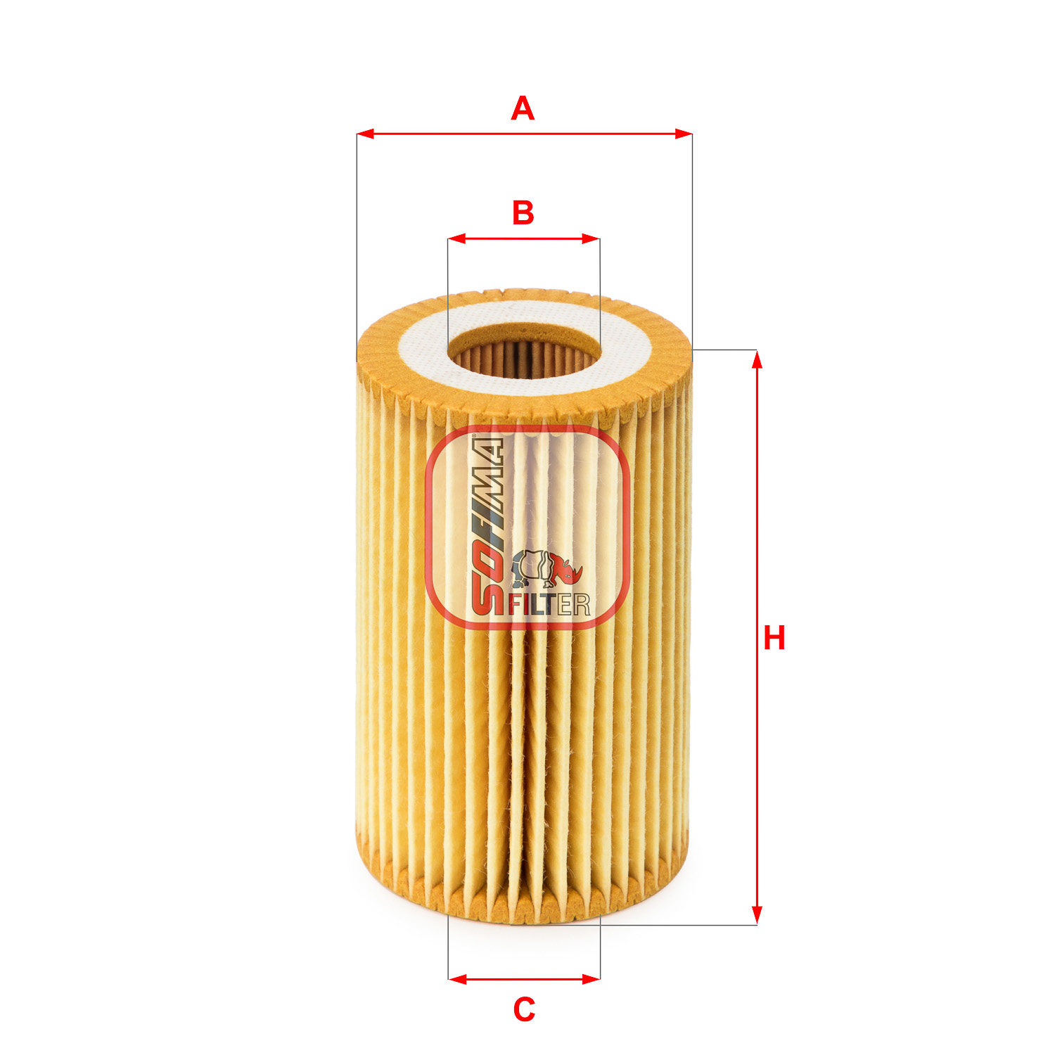 Sofima Oliefilter S 5022 PE