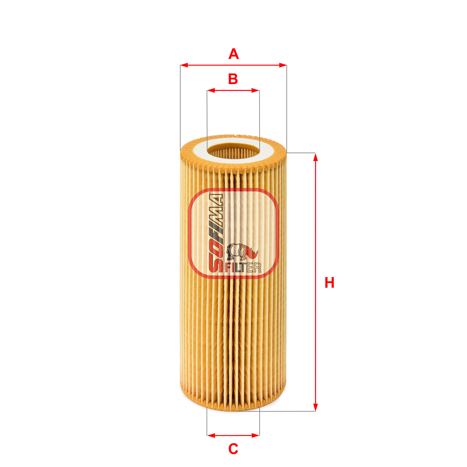 Sofima Oliefilter S 5048 PE