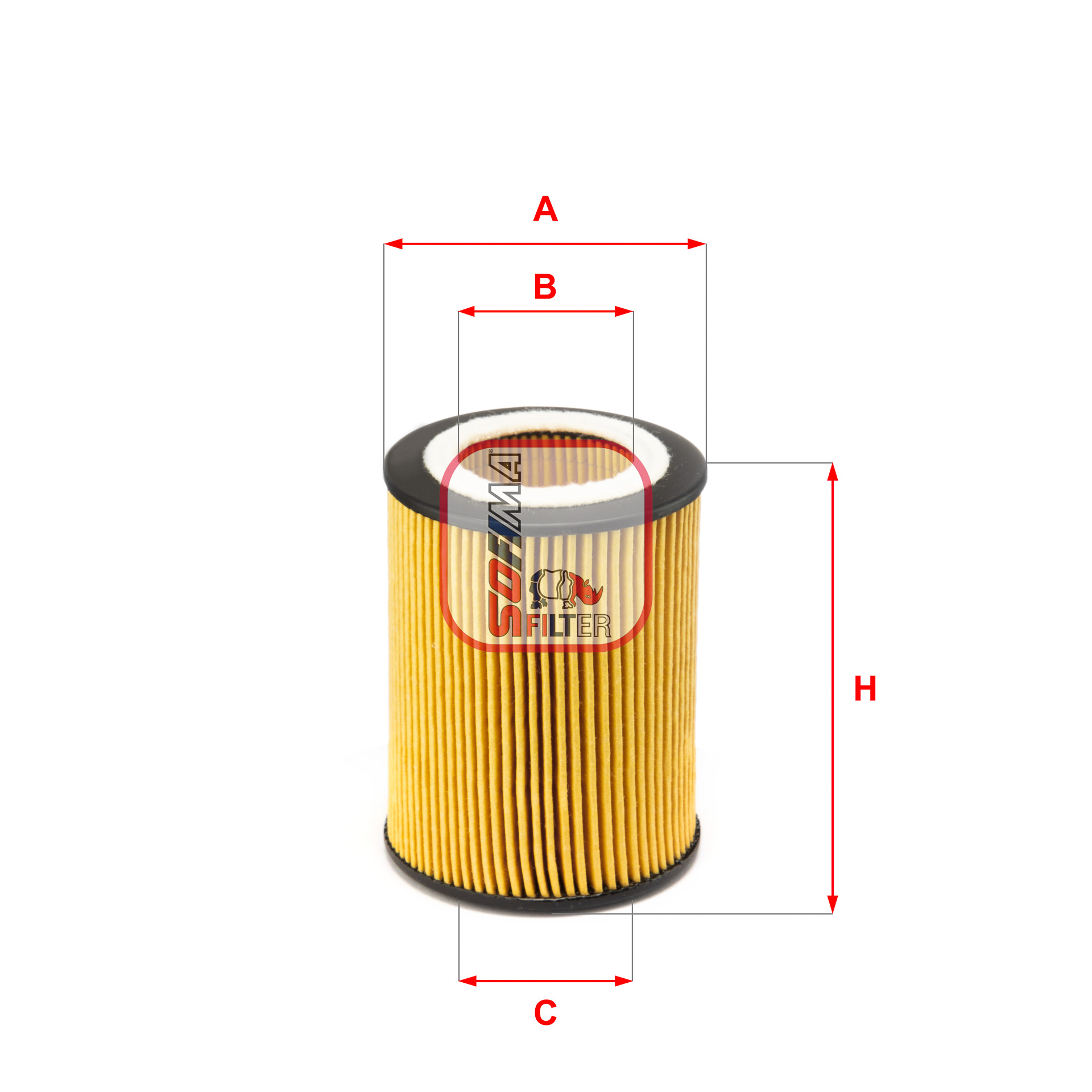 Sofima Oliefilter S 5071 PE