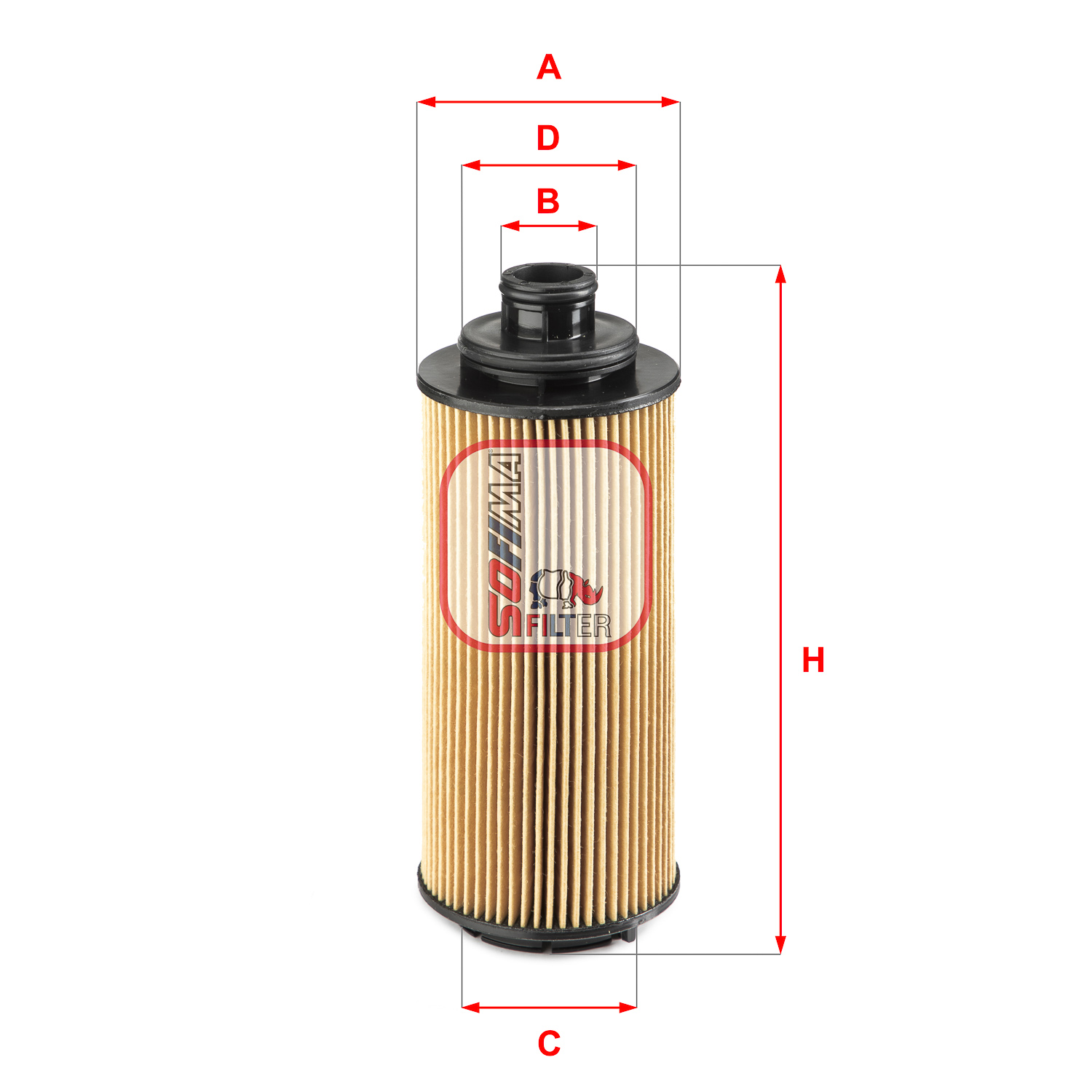 Sofima Filter/oliezeef automaatbak S 5082 PE