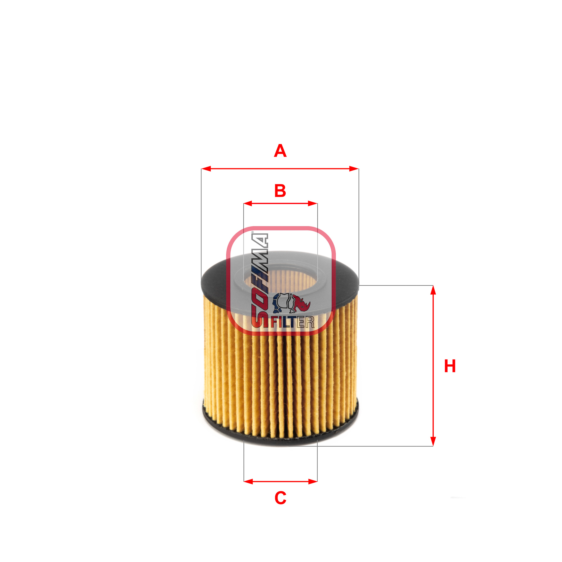 Sofima Oliefilter S 5086 PE